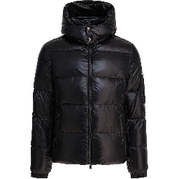 Nylon short down jacket