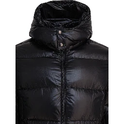 Nylon short down jacket