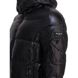 Nylon short down jacket