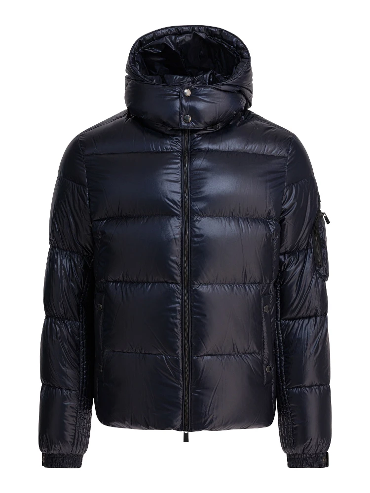 Nylon short down jacket