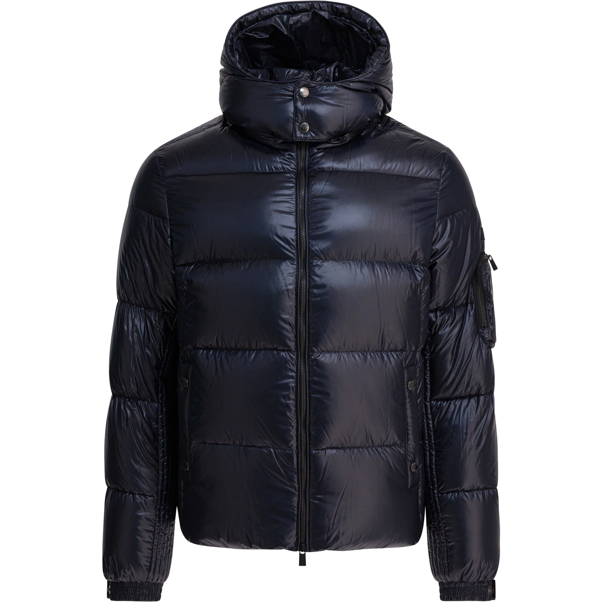Nylon short down jacket