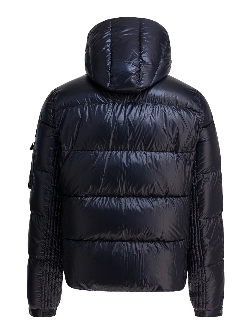 Nylon short down jacket