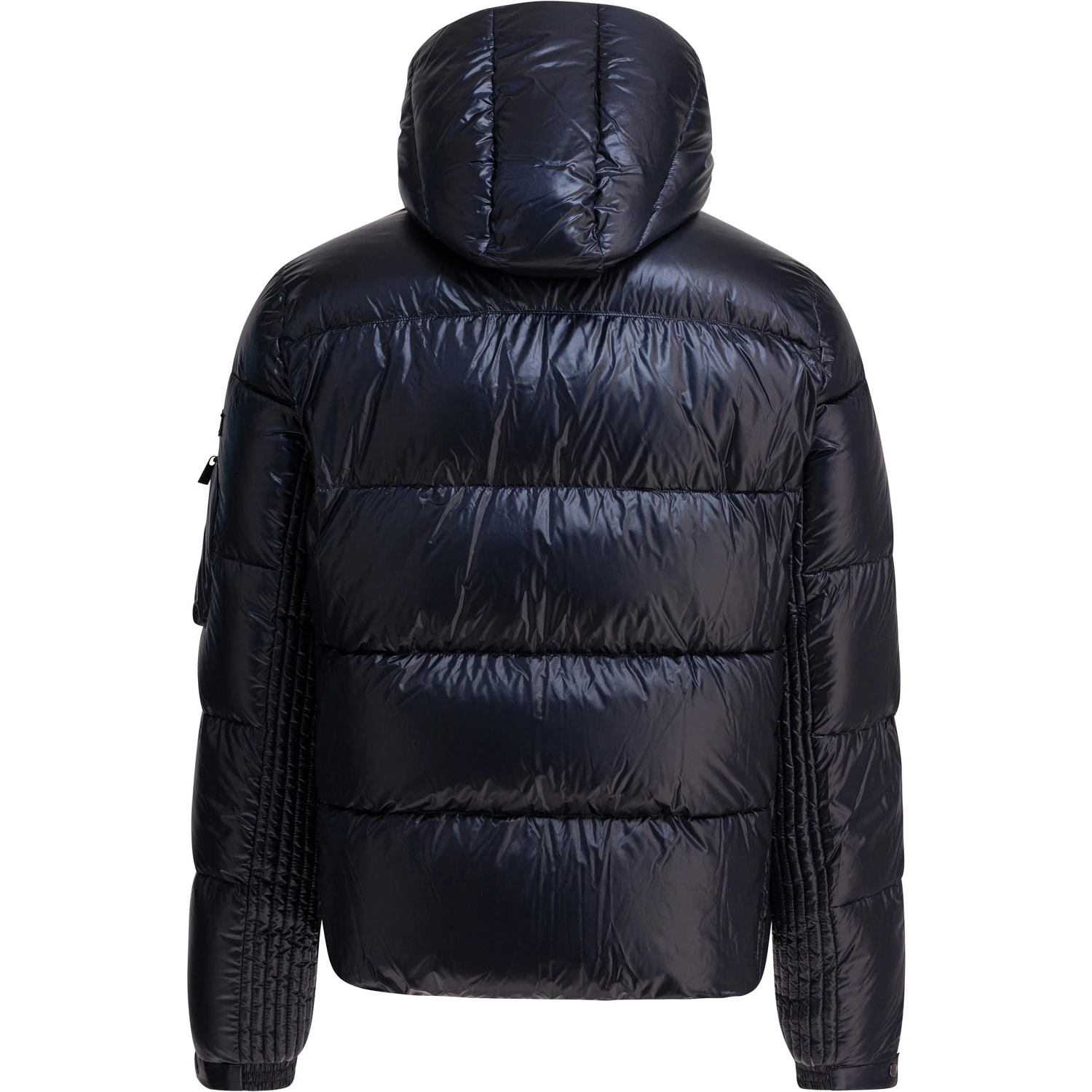 Nylon short down jacket