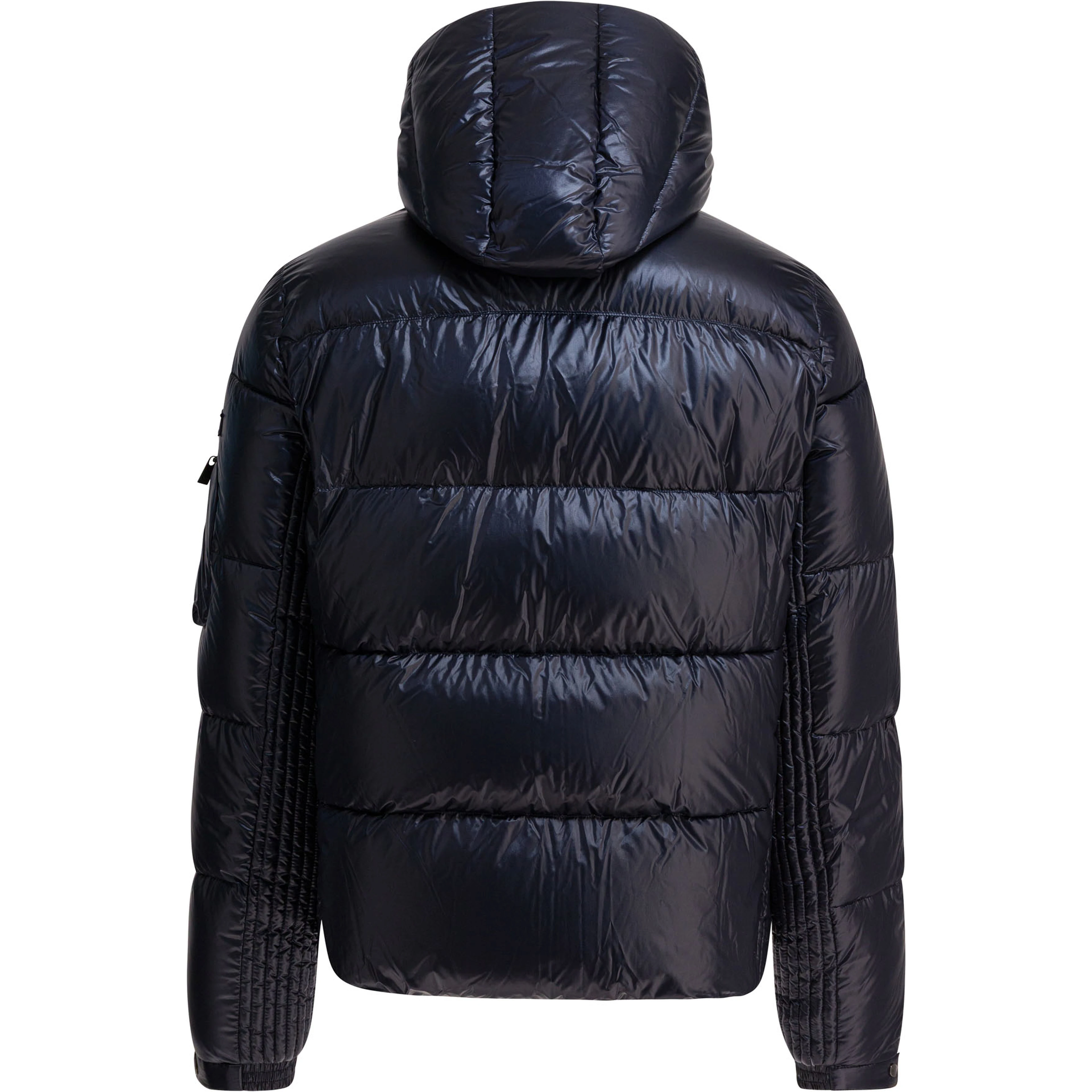 Nylon short down jacket