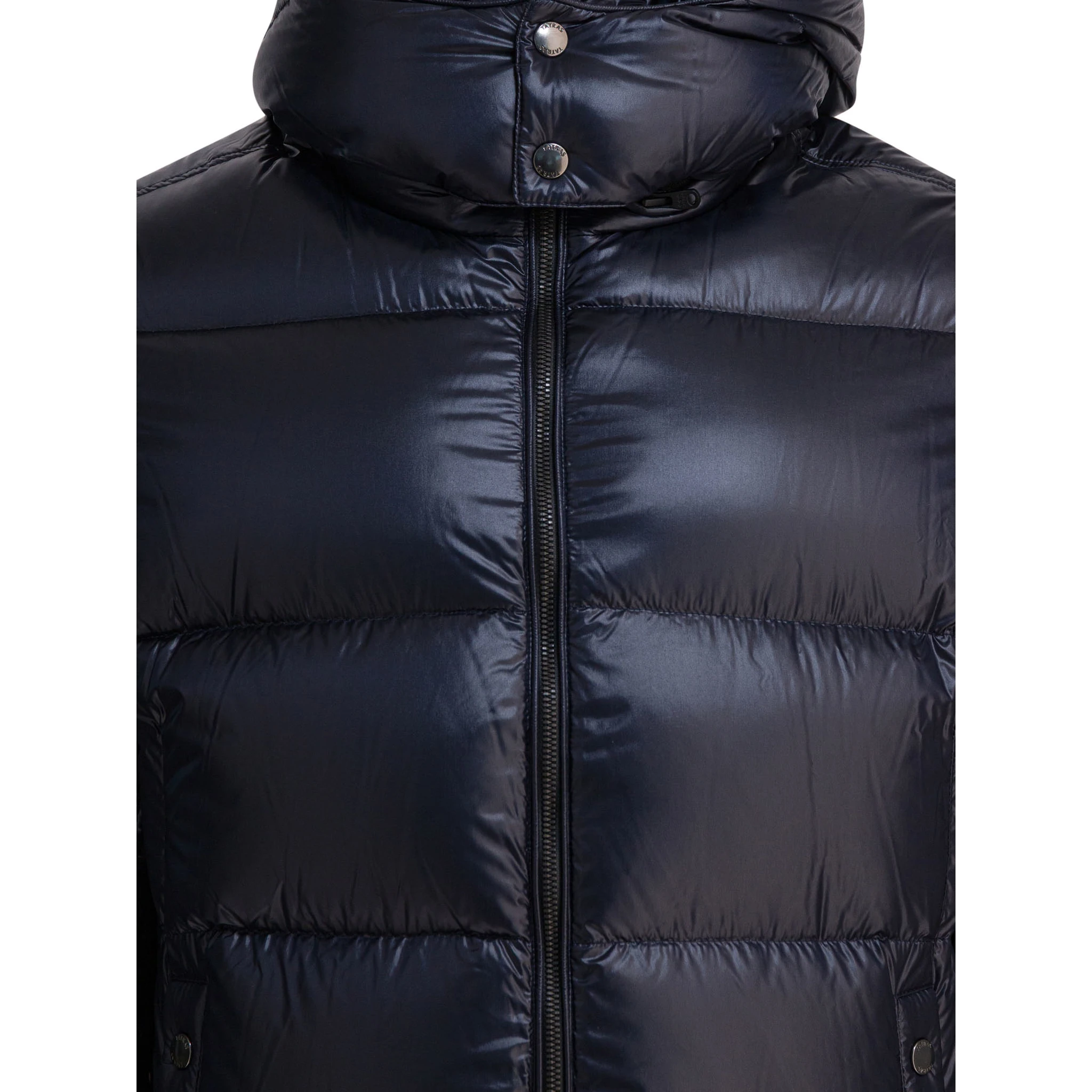 Nylon short down jacket