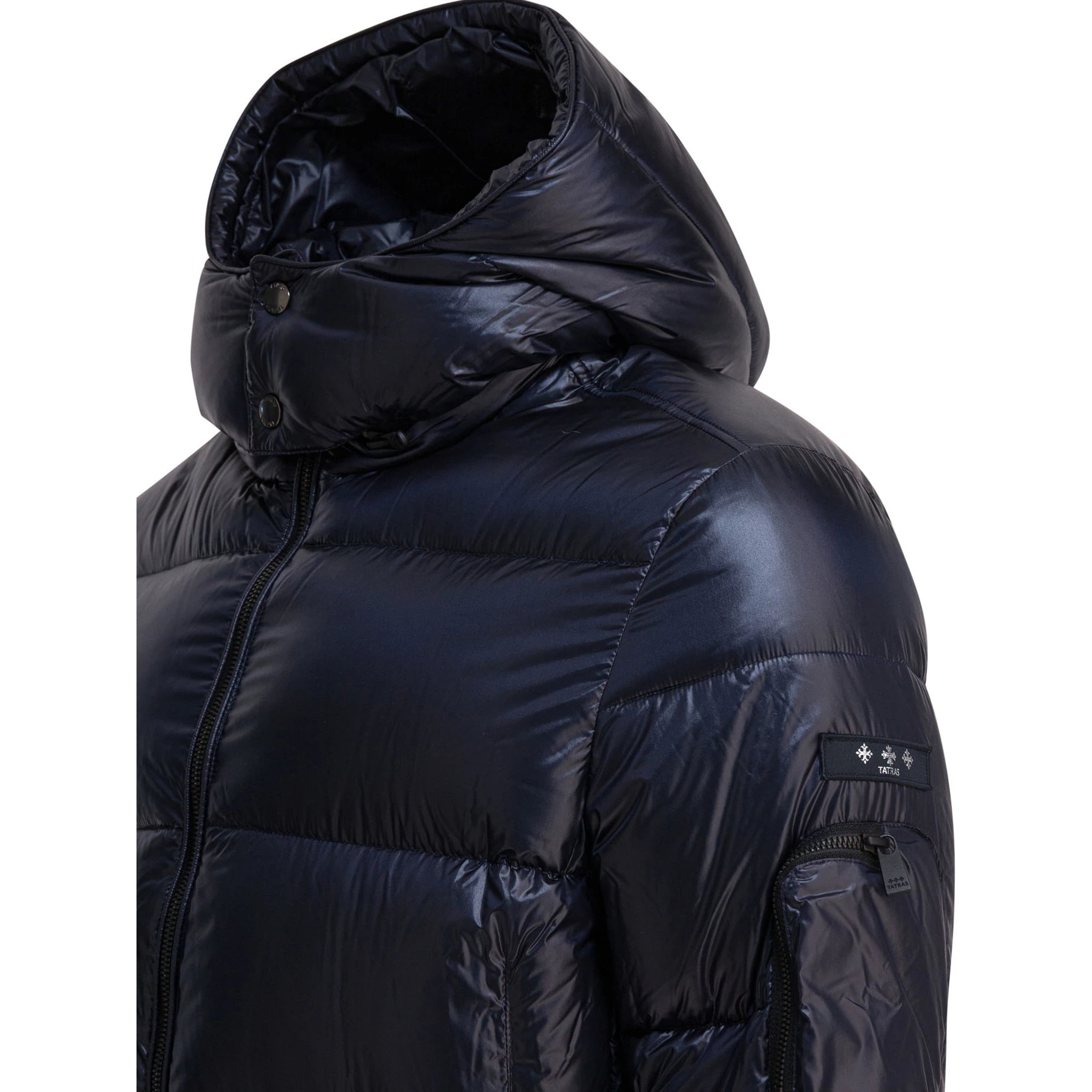 Nylon short down jacket