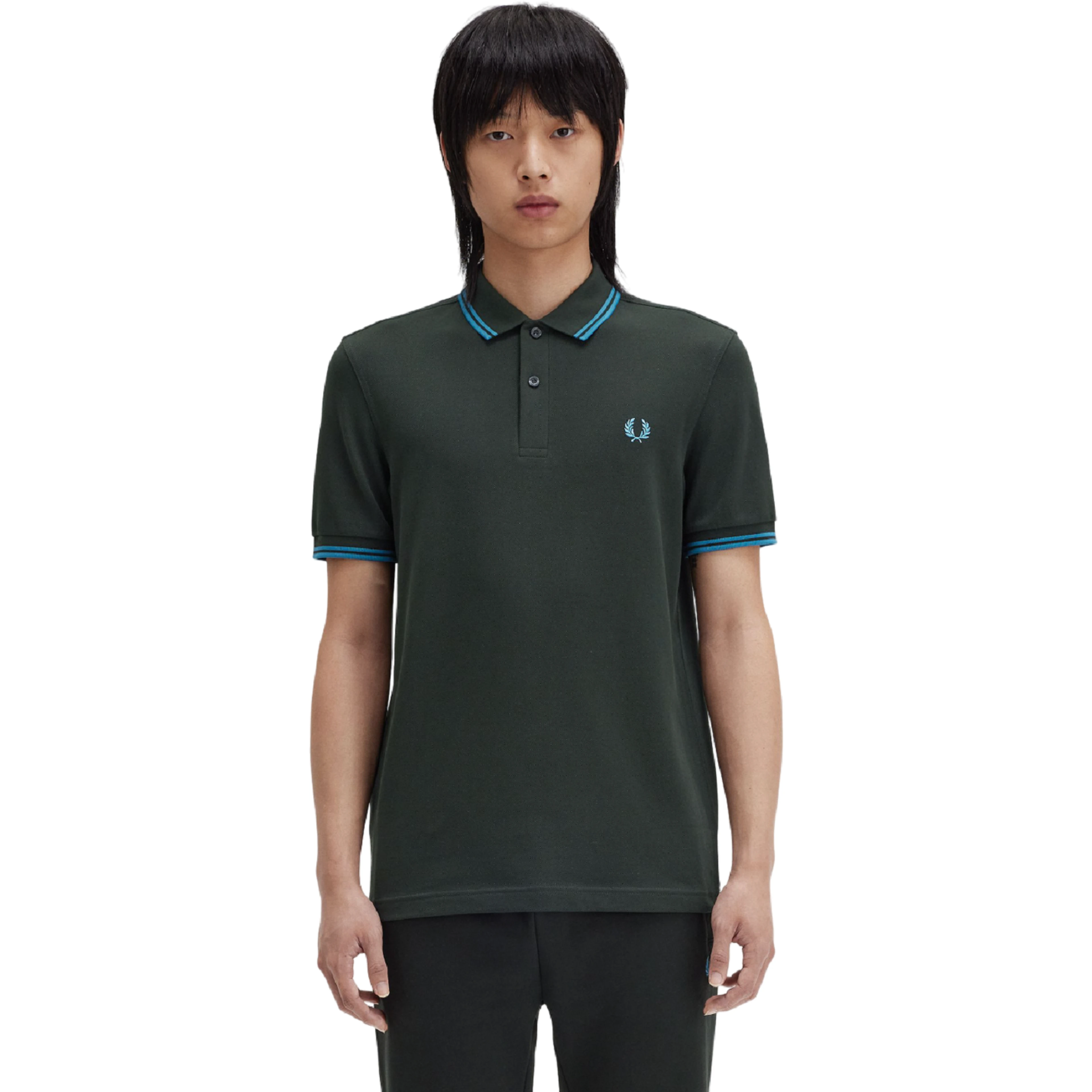Fred Perry T-shirts and Polos Green