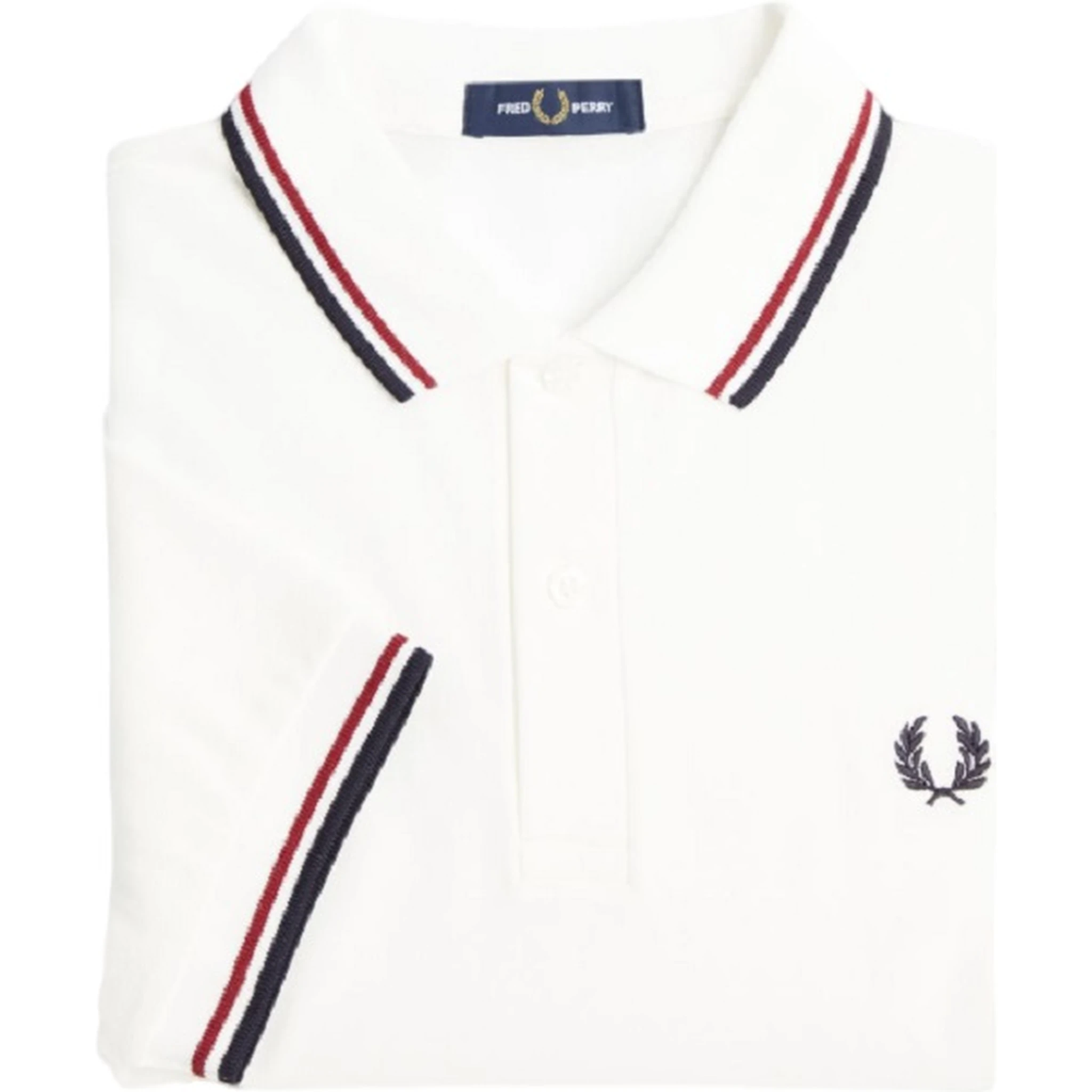 Fred Perry T-shirts and Polos White