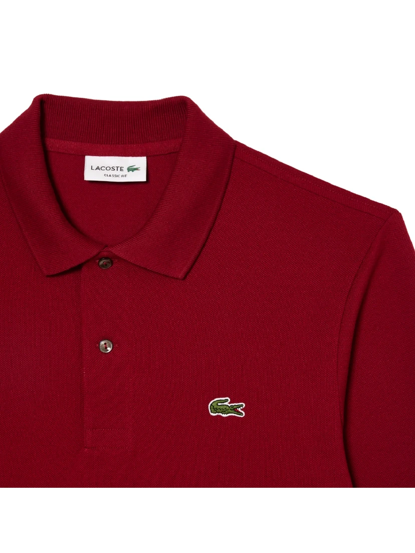 Lacoste T-shirts and Polos Bordeaux