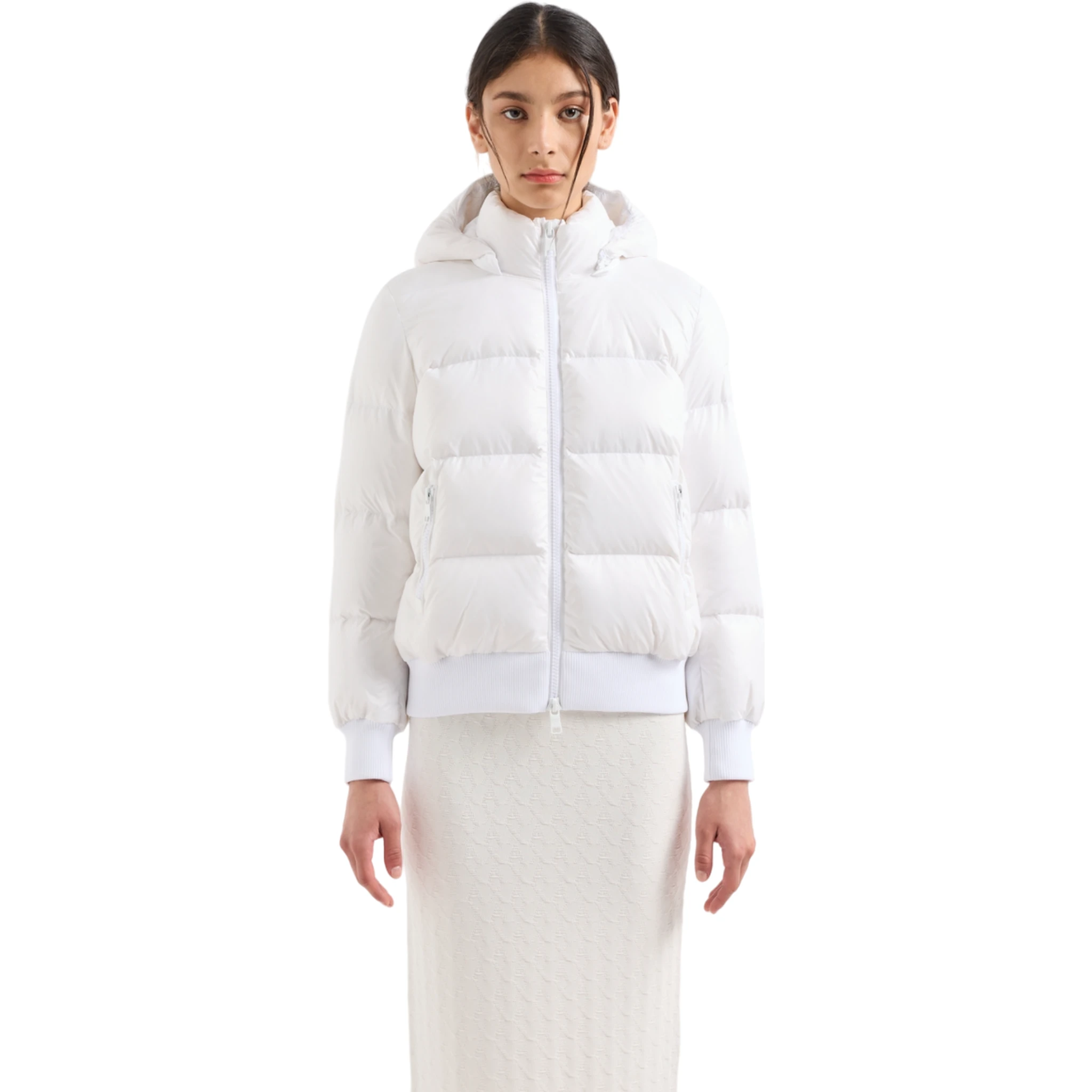 ARMANI EXCHANGE Coats White