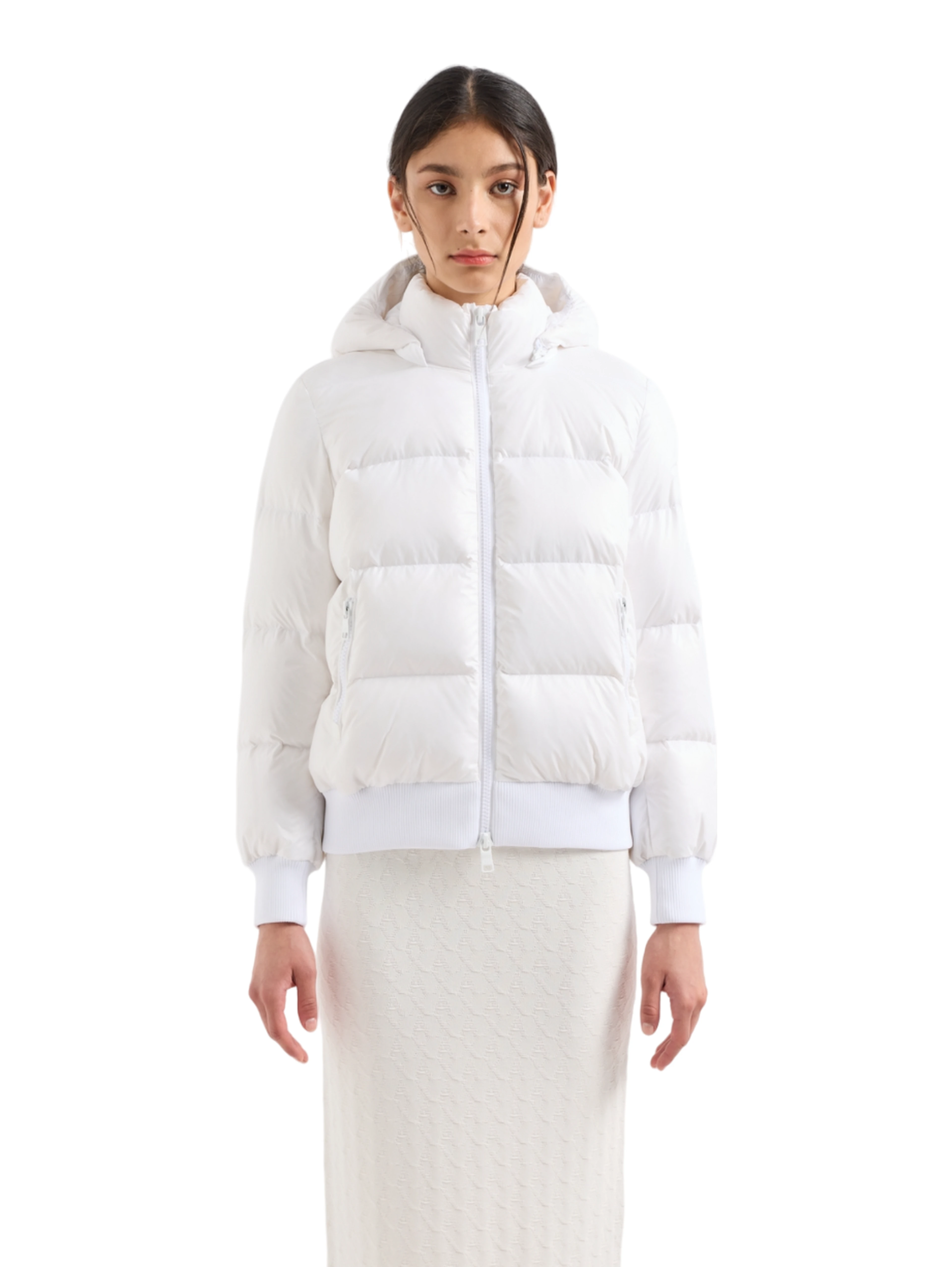 ARMANI EXCHANGE Coats White