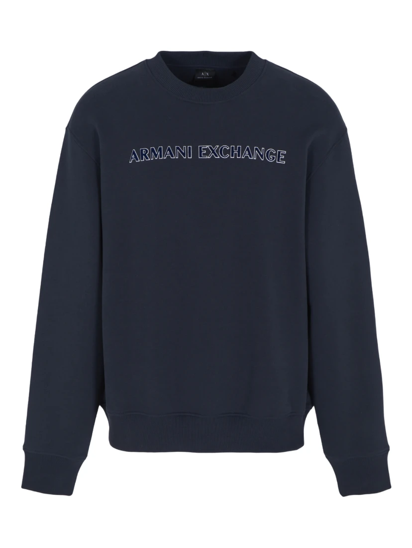 Navy blue crewneck sweatshirt