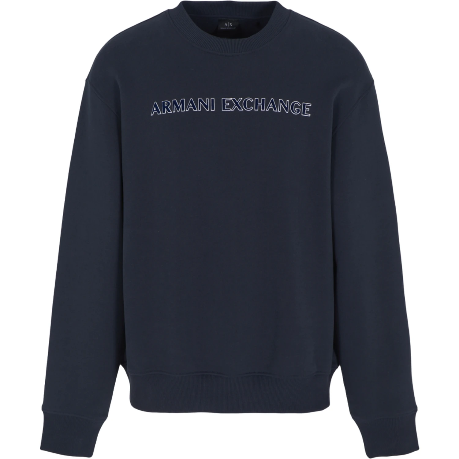 Navy blue crewneck sweatshirt