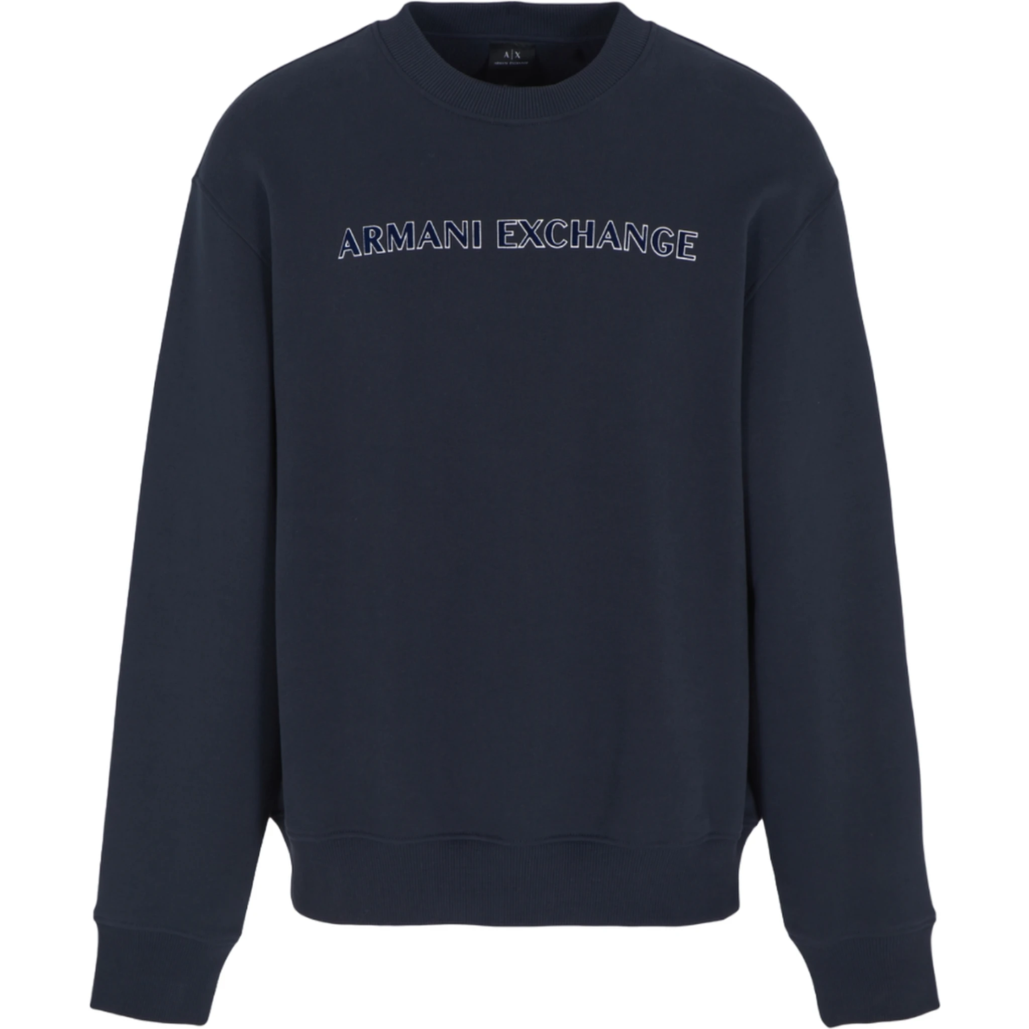 Navy blue crewneck sweatshirt