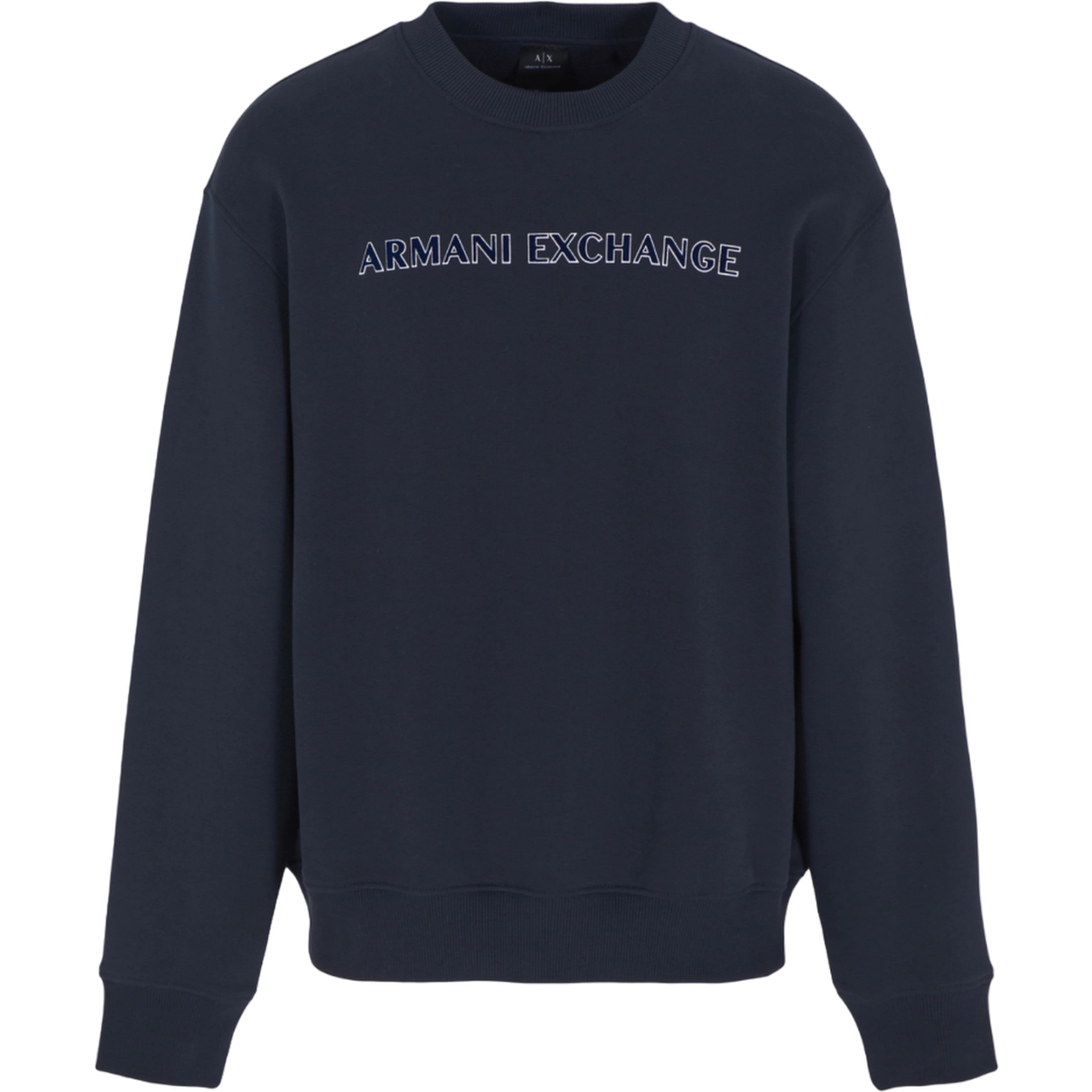 Navy blue crewneck sweatshirt