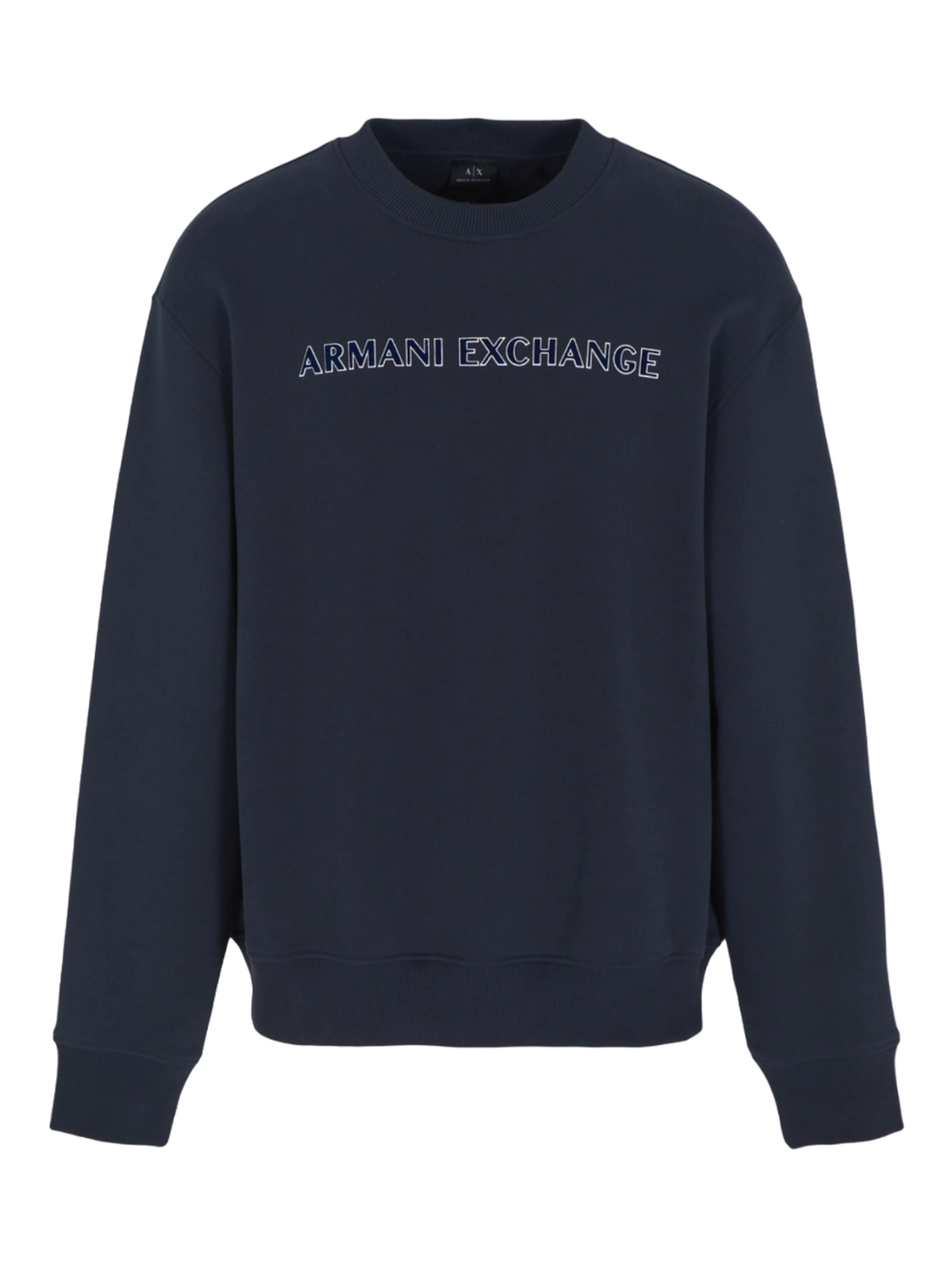 Navy blue crewneck sweatshirt