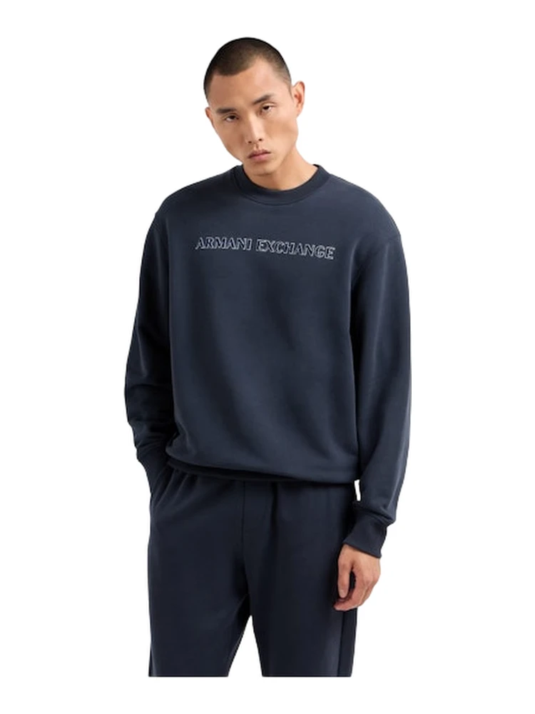 Navy blue crewneck sweatshirt alternative