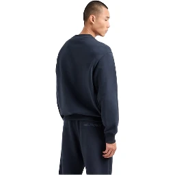Navy blue crewneck sweatshirt