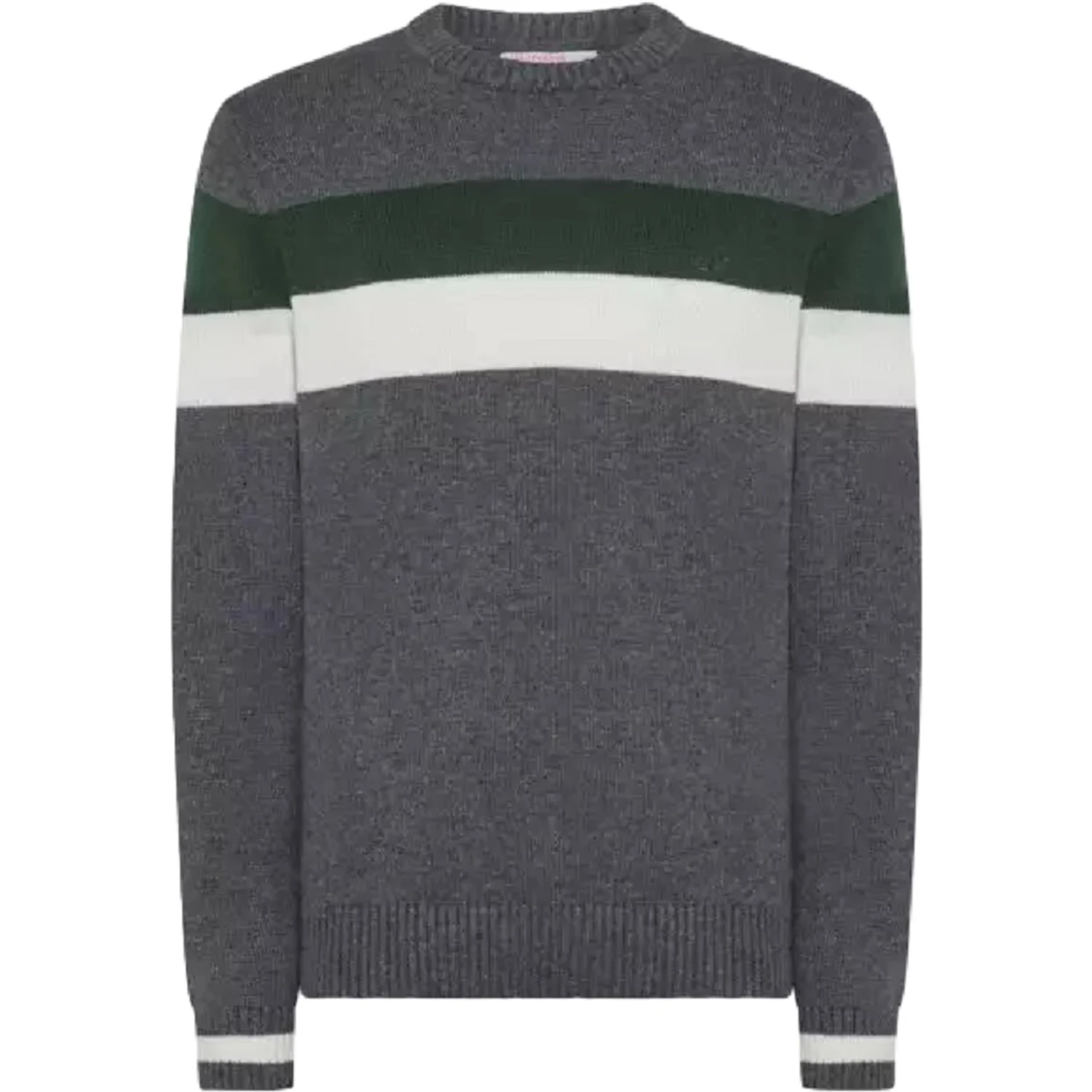 Pullover Sun 68 in misto lana jacquard