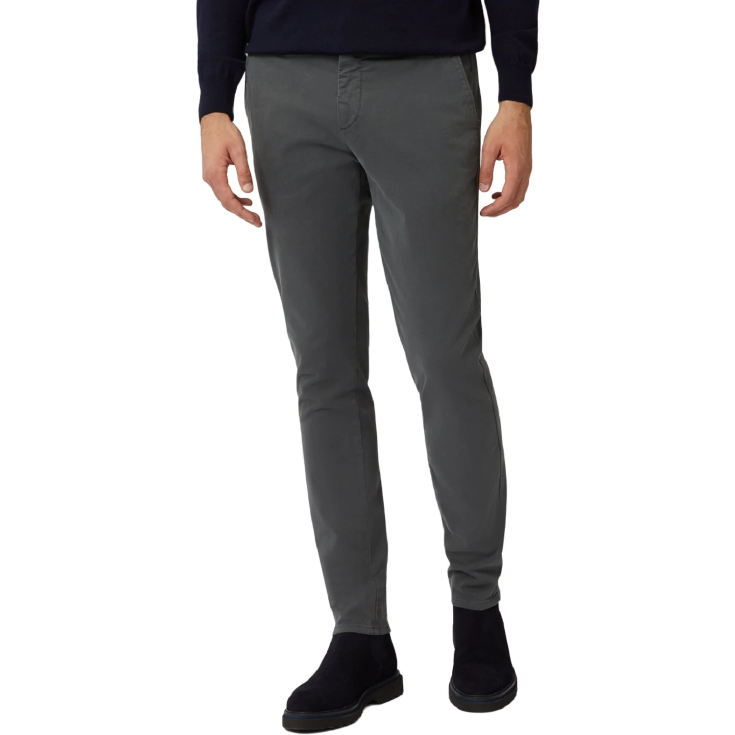 Narrow-Fit Chino Trousers