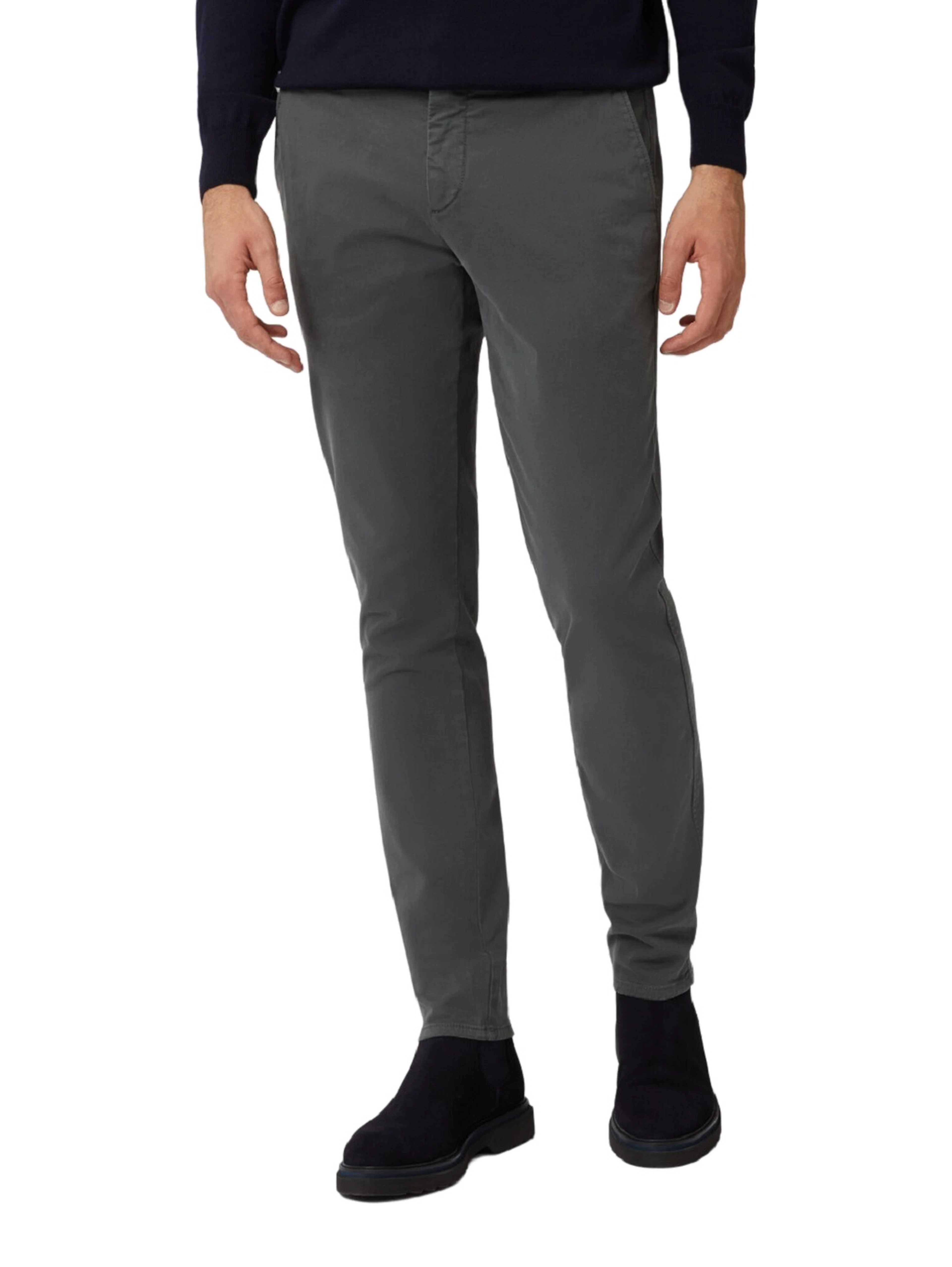 Narrow-Fit Chino Trousers