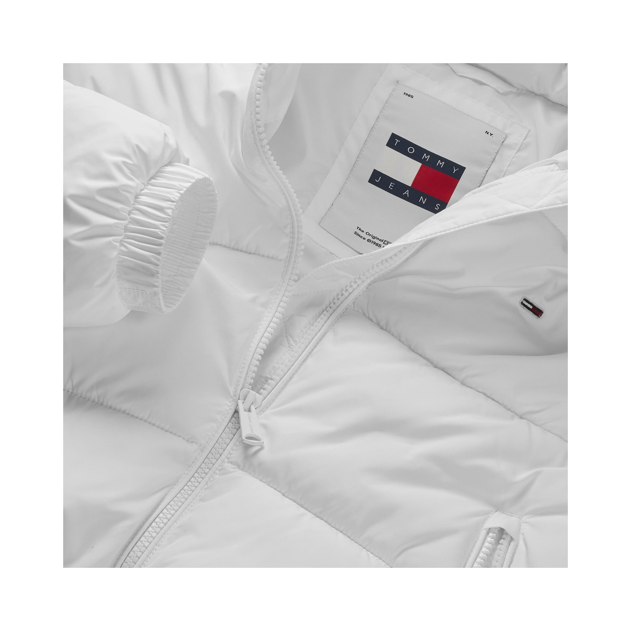 TOMMY JEANS  Coats White