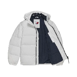 TOMMY JEANS  Coats White