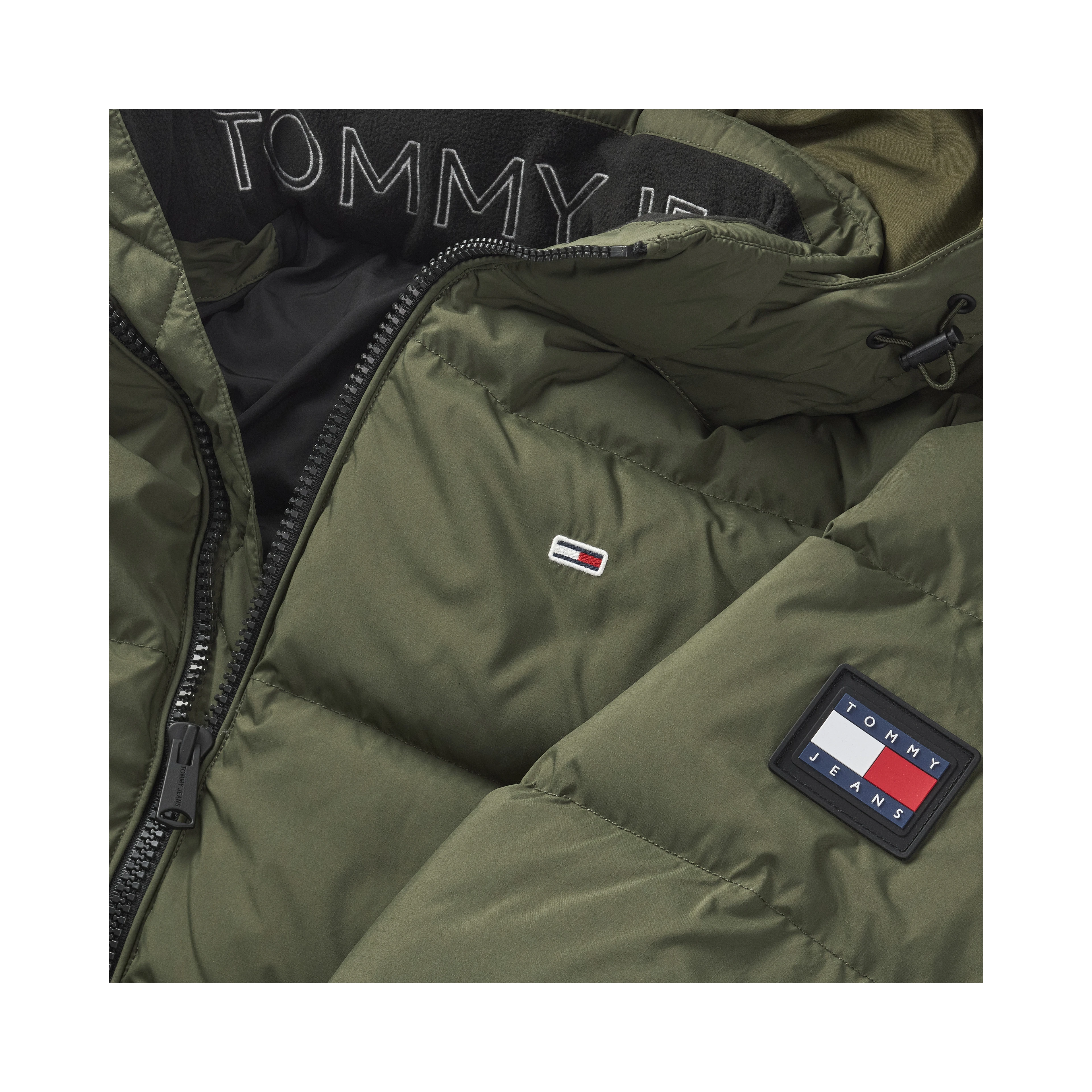 TOMMY JEANS Coats Green