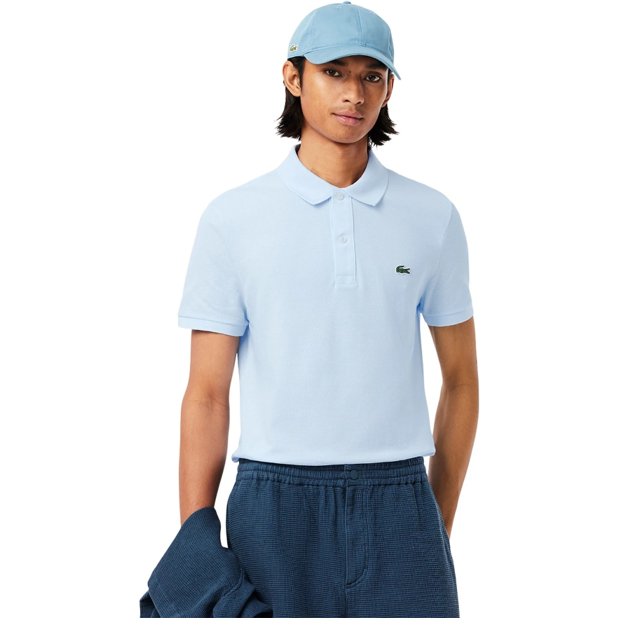 Lacoste T-shirts and Polos Clear Blue
