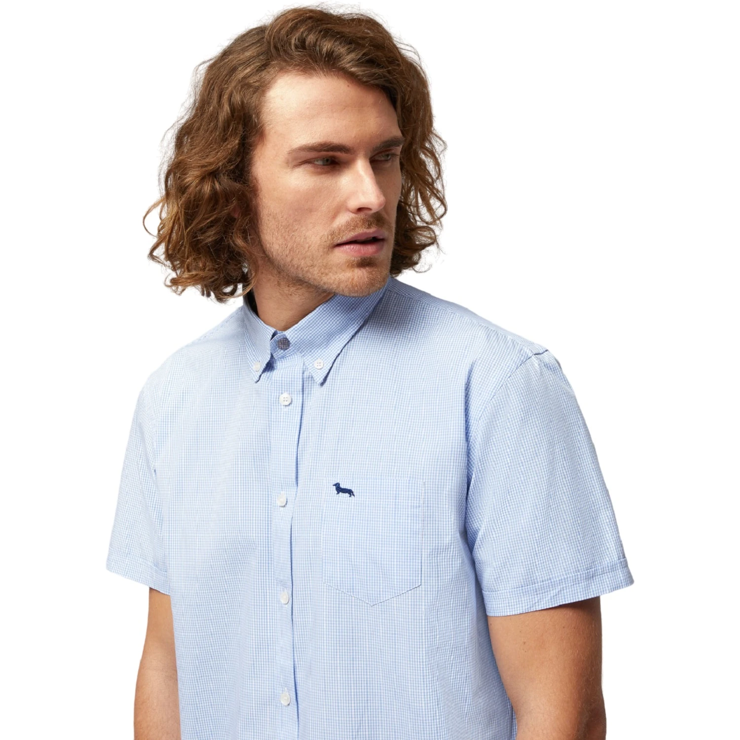 Harmont & Blaine Shirts Clear Blue