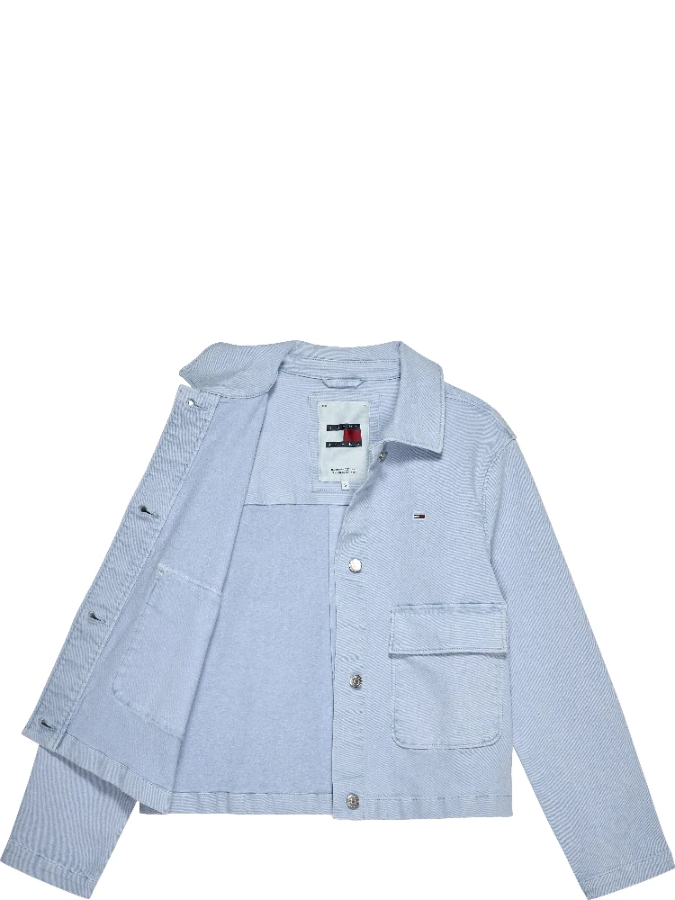 TOMMY JEANS  Coats Clear Blue alternative