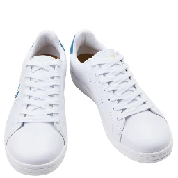 logo-detail perforated sneakers