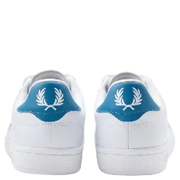 logo-detail perforated sneakers