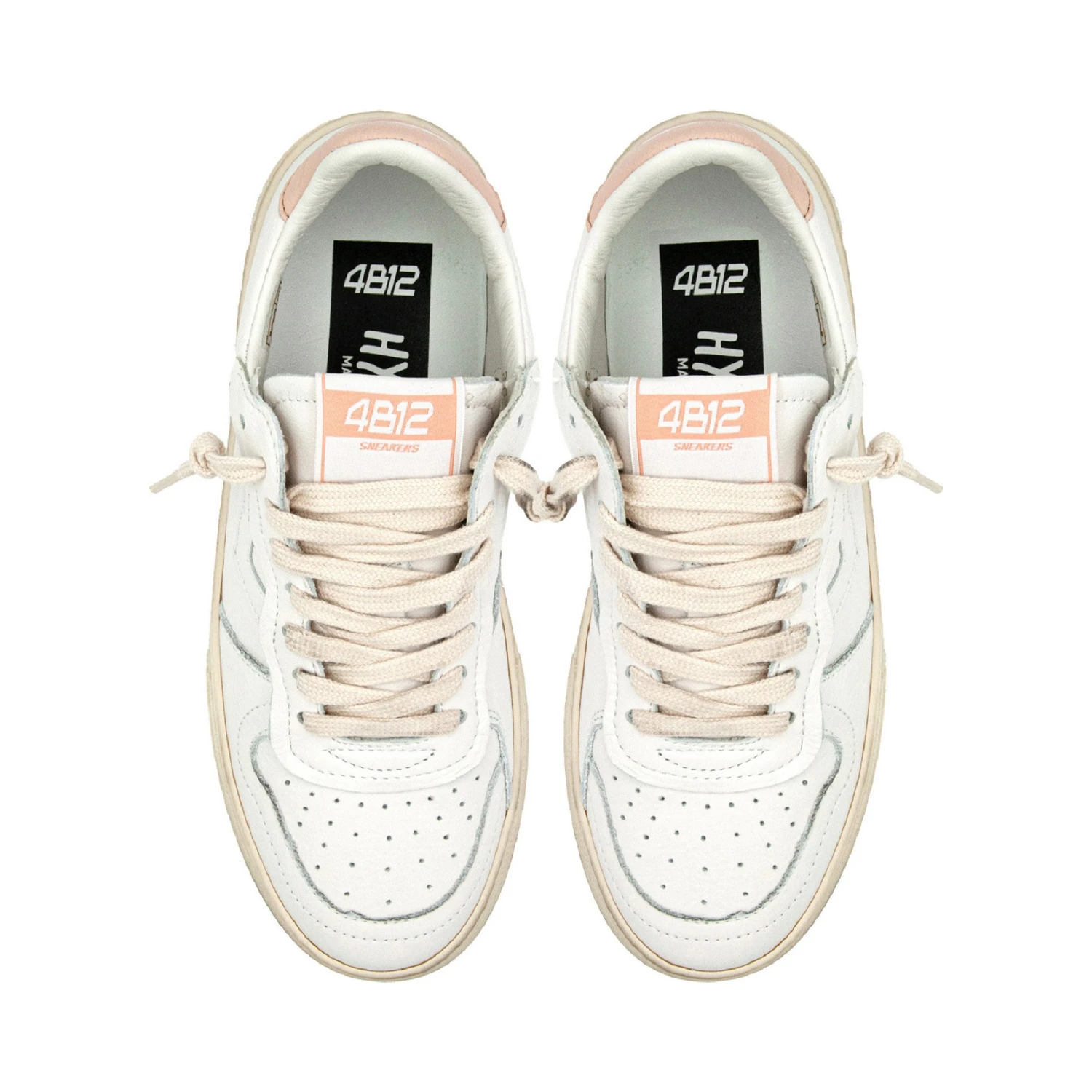 4B12 Sneakers White