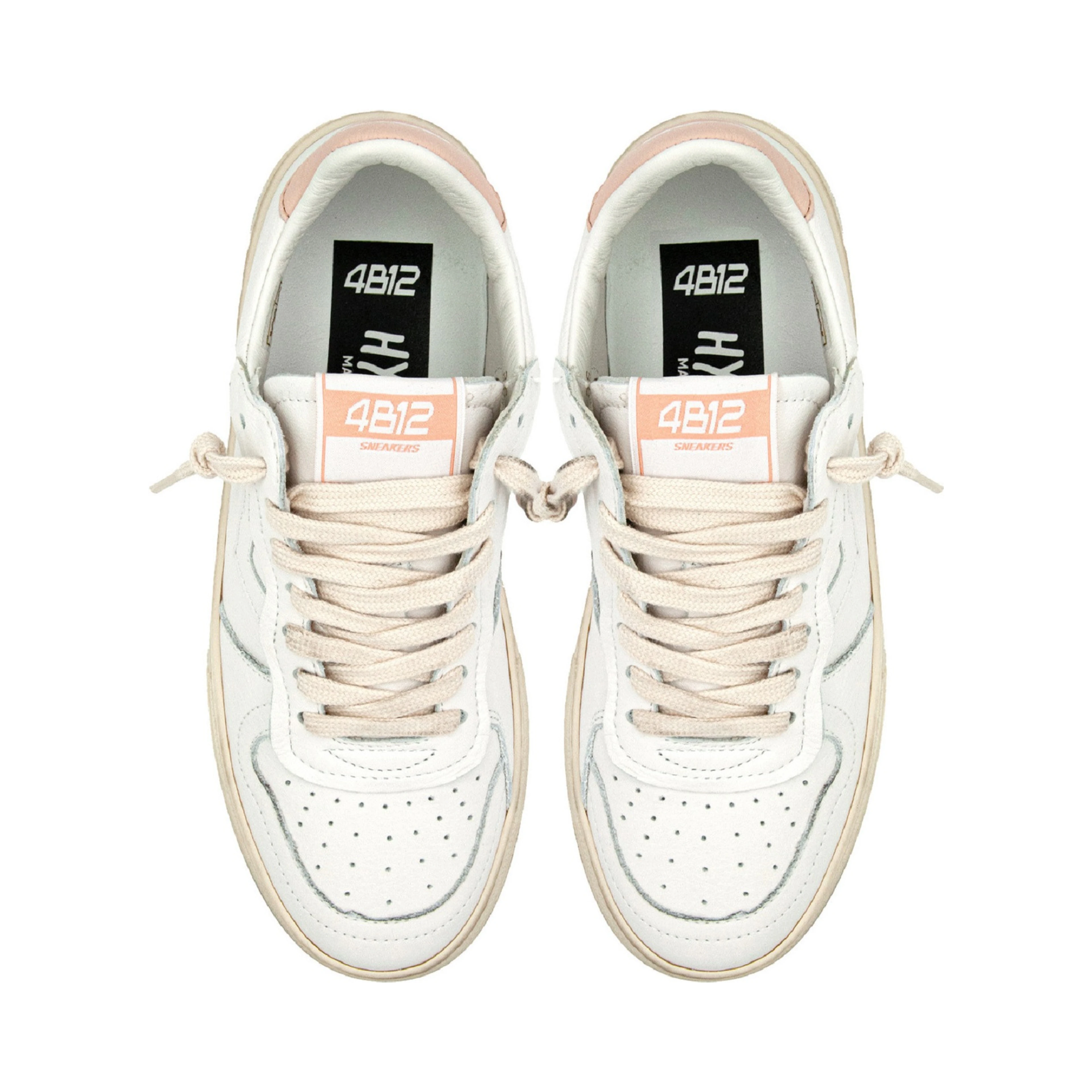 4B12 Sneakers White