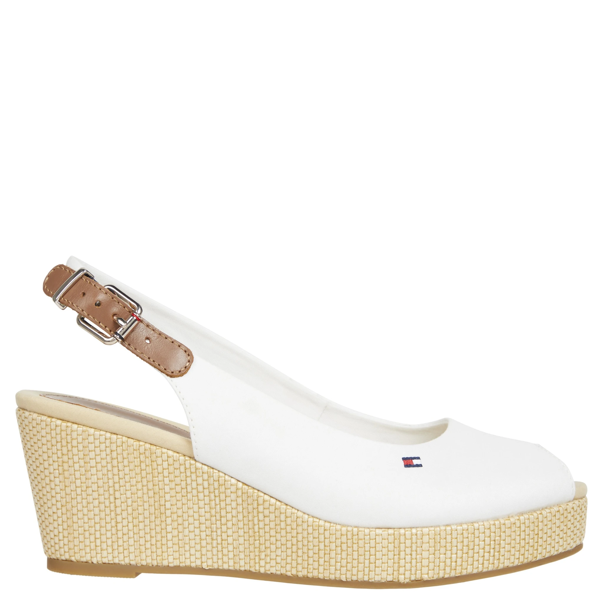 Iconic Elba slingback wedge sandals