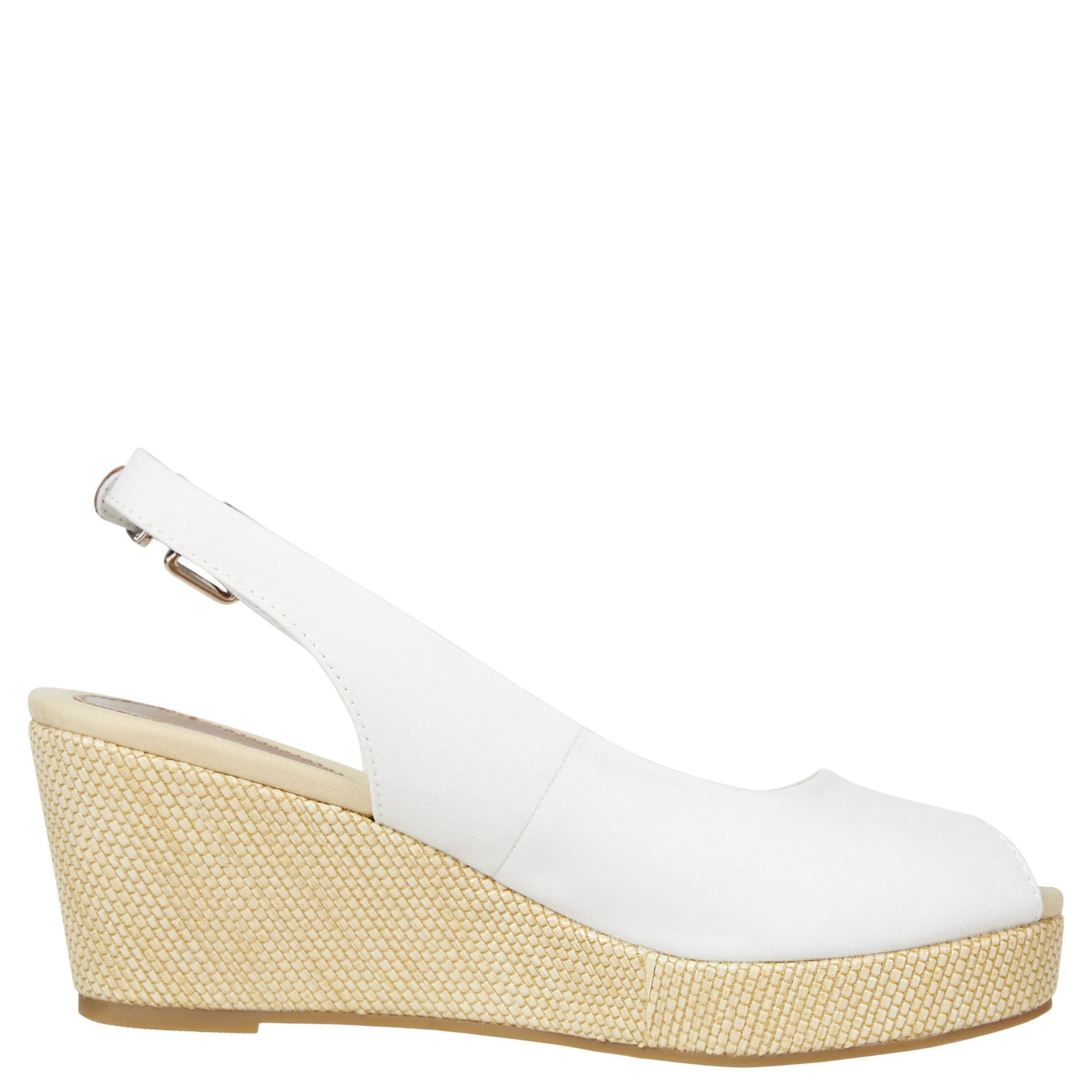 Iconic Elba slingback wedge sandals