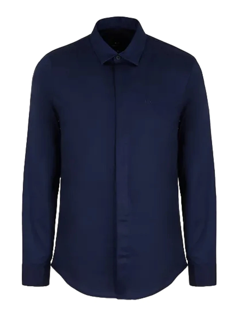 ARMANI EXCHANGE Shirts Blue
