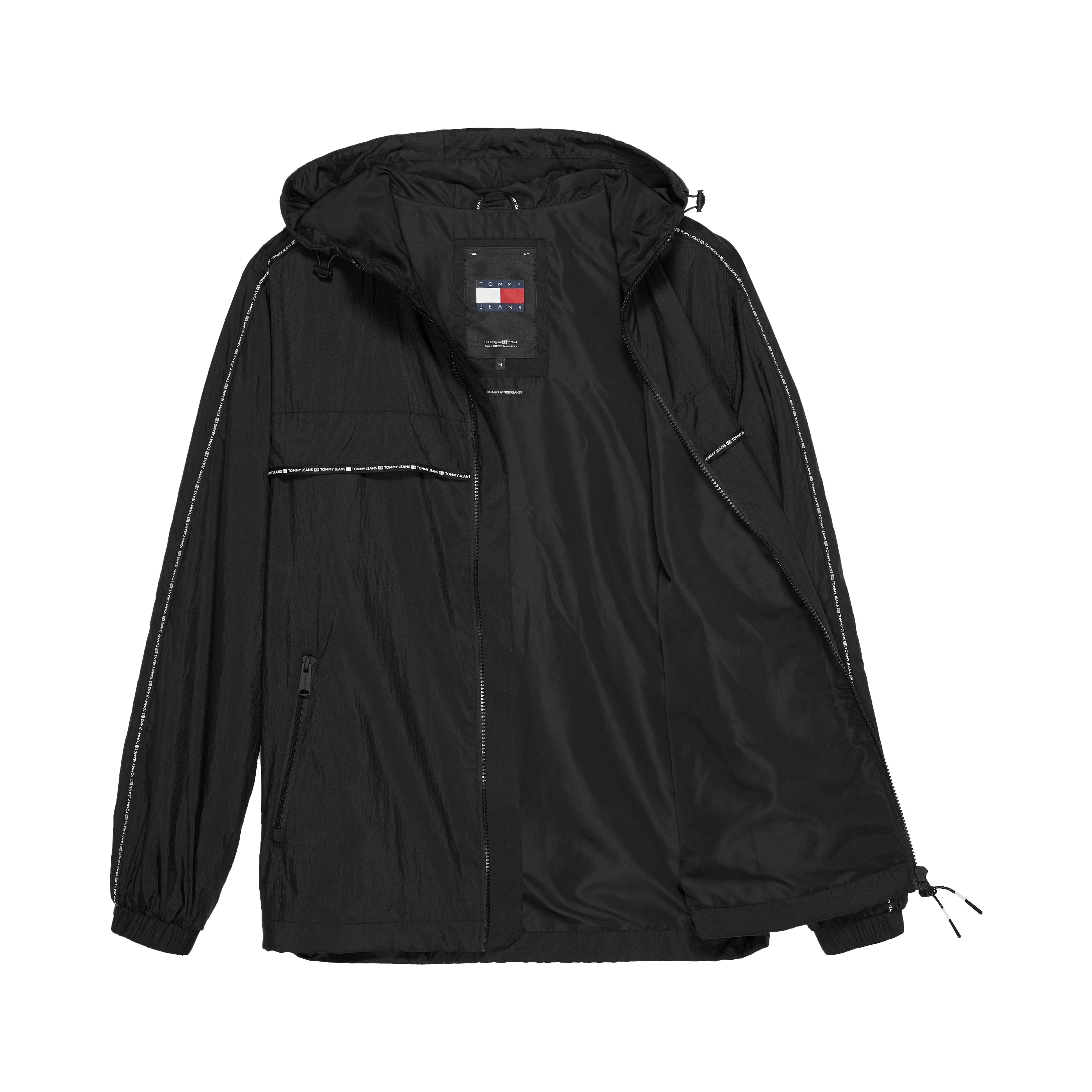 TOMMY JEANS Coats Black