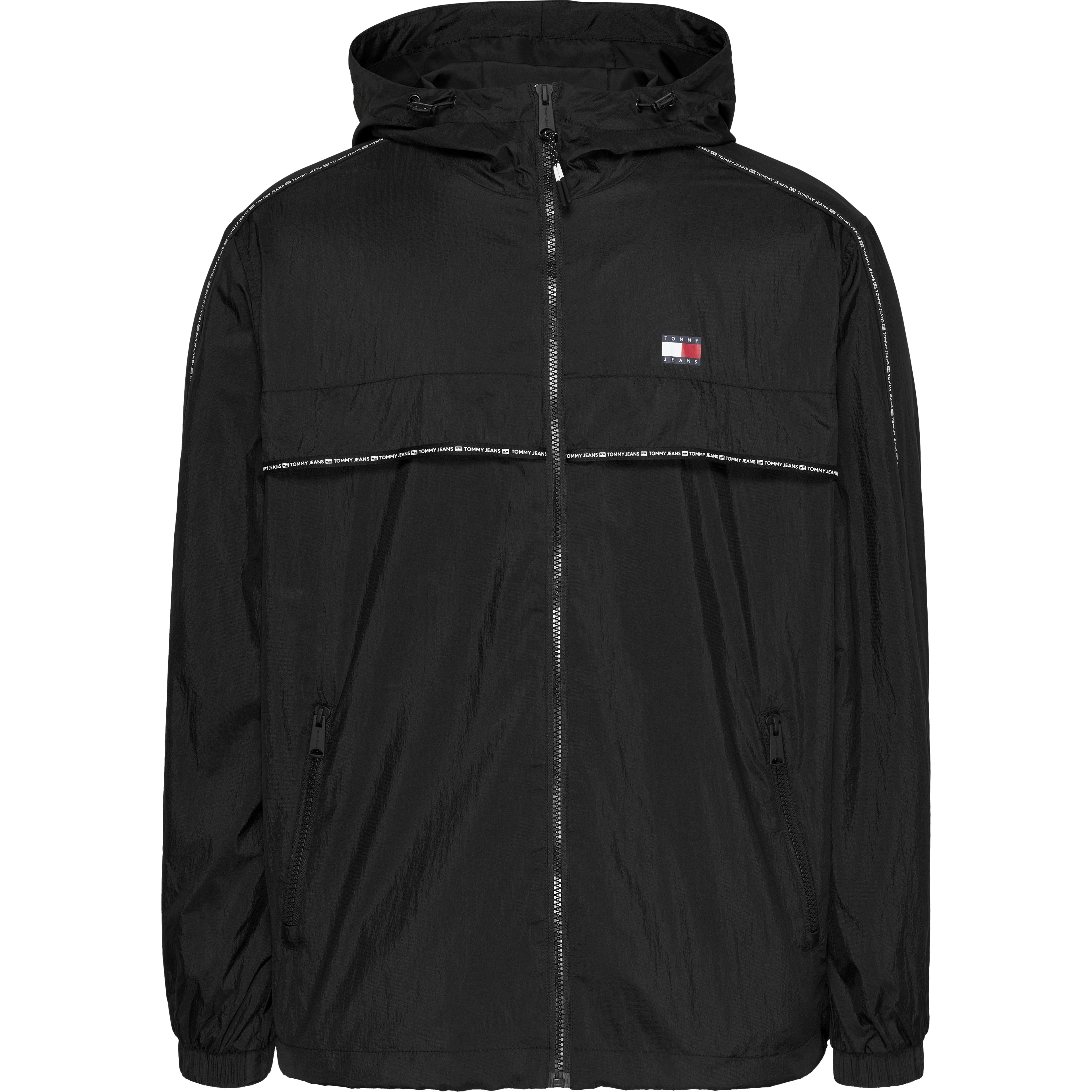 TOMMY JEANS Coats Black