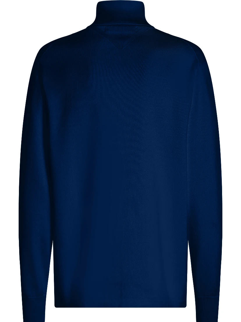 Men's Stripe Quarter-zip Sweater In Calico