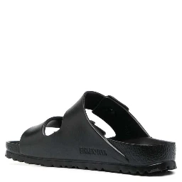 Arizona Eva Black Rubber Sandals Birkenstock Man