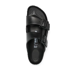 Arizona Eva Black Rubber Sandals Birkenstock Man