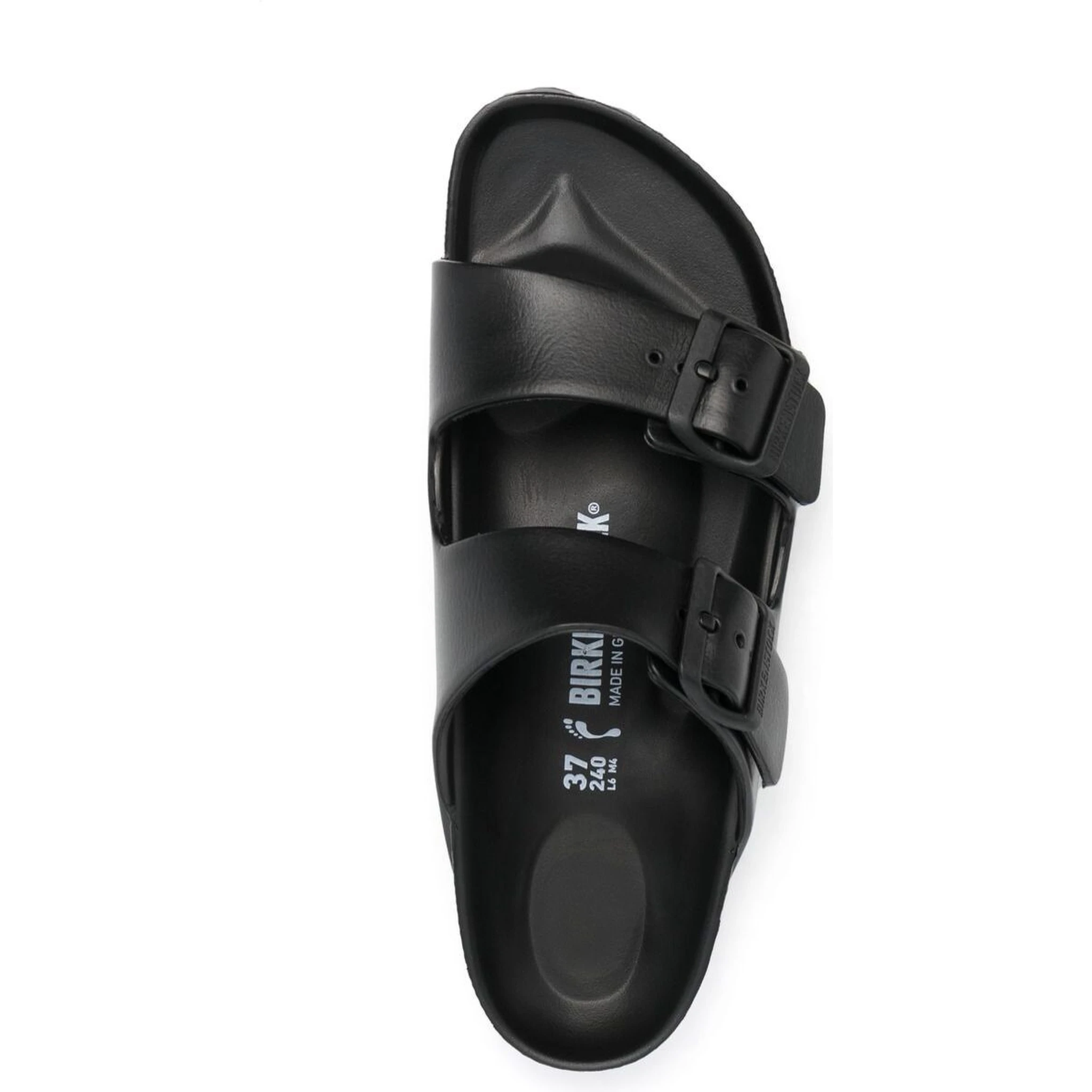 Arizona Eva Black Rubber Sandals Birkenstock Man
