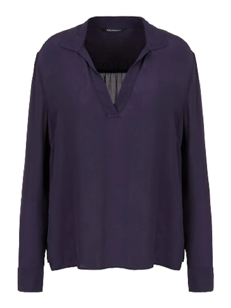 ARMANI EXCHANGE Shirts Blue