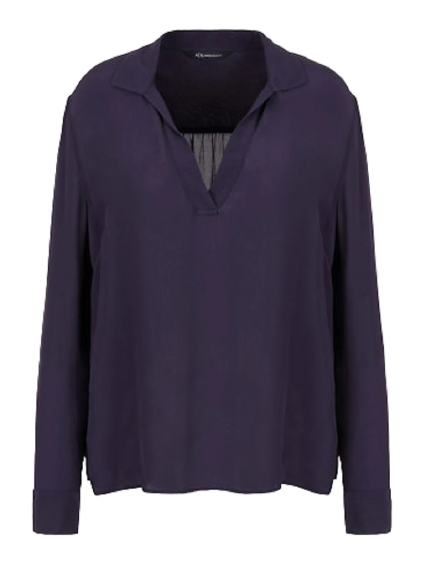 ARMANI EXCHANGE Shirts Blue