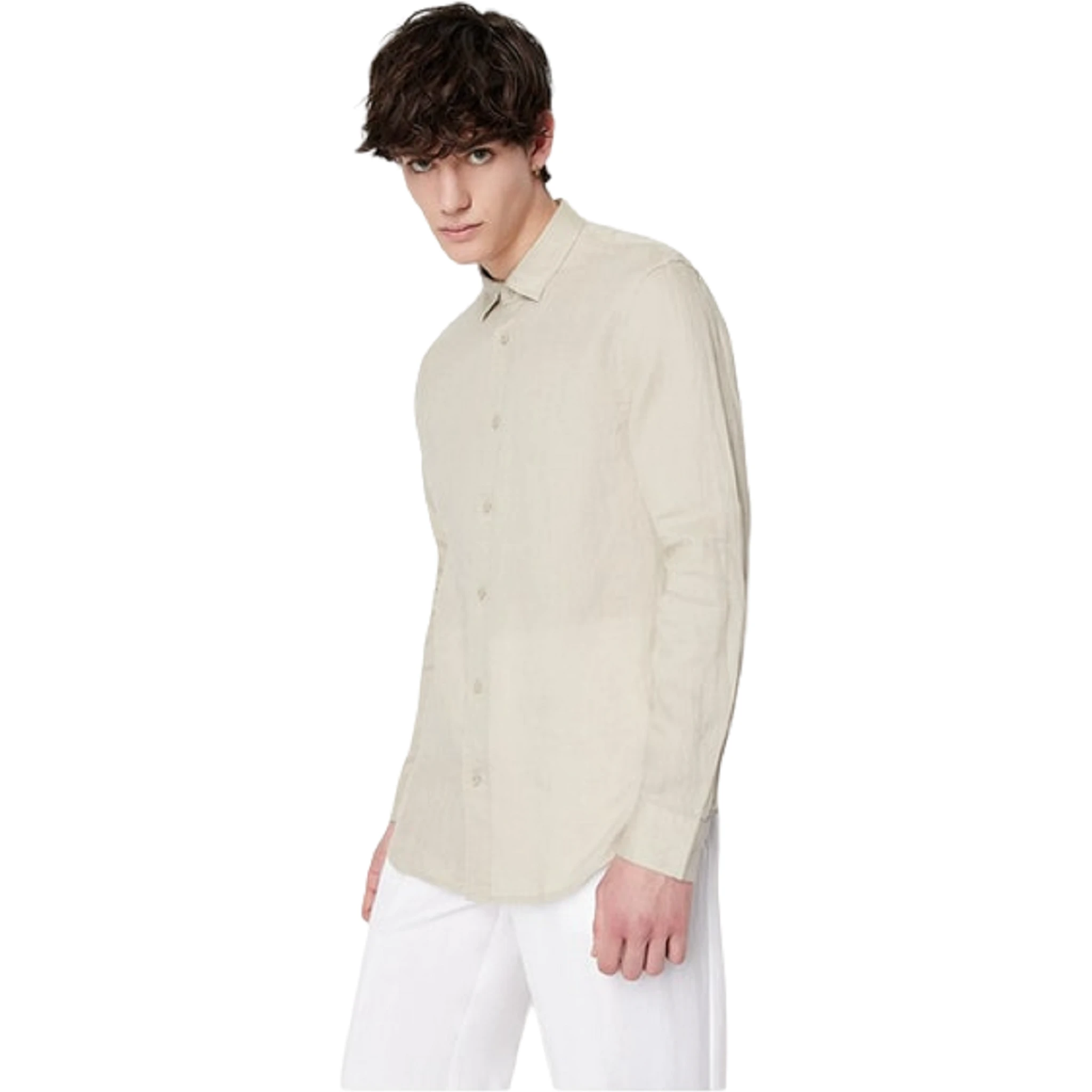 ARMANI EXCHANGE Shirts Beige