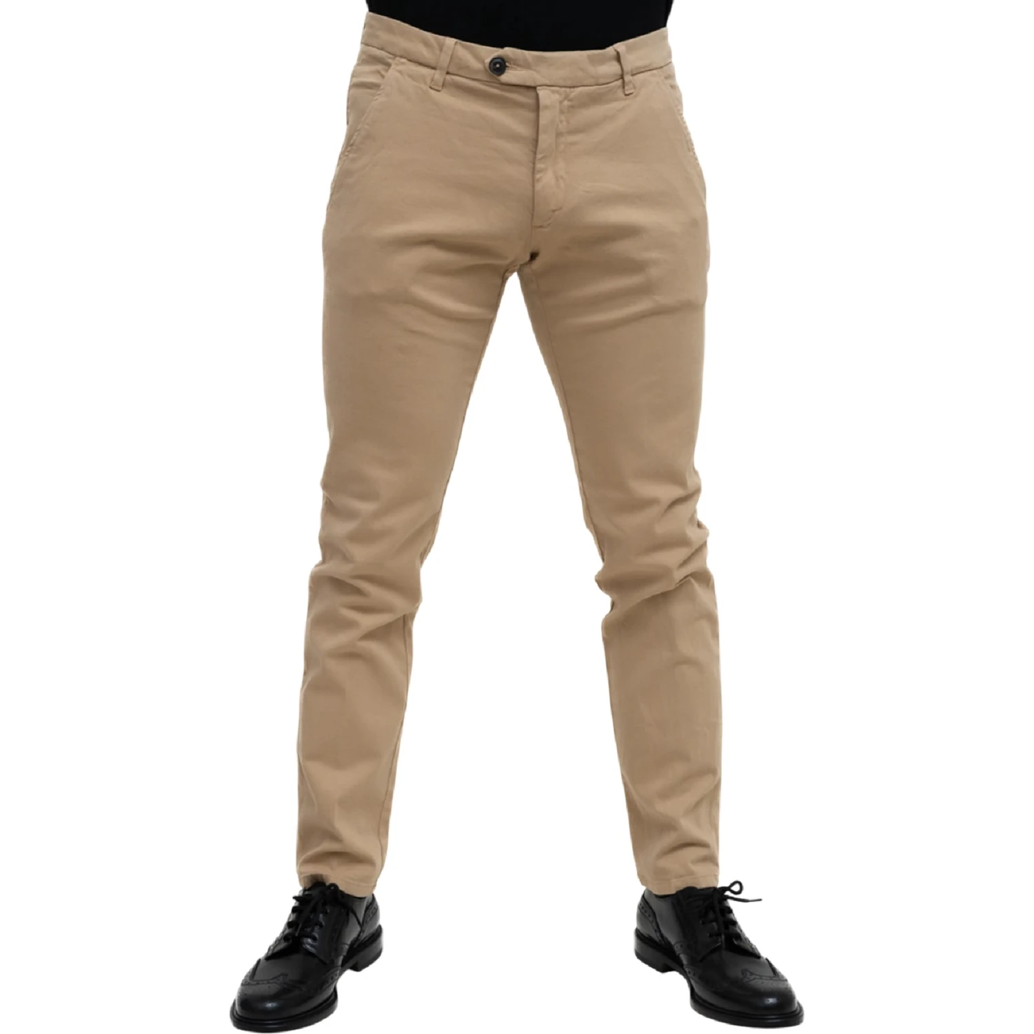 Beige chino pants
