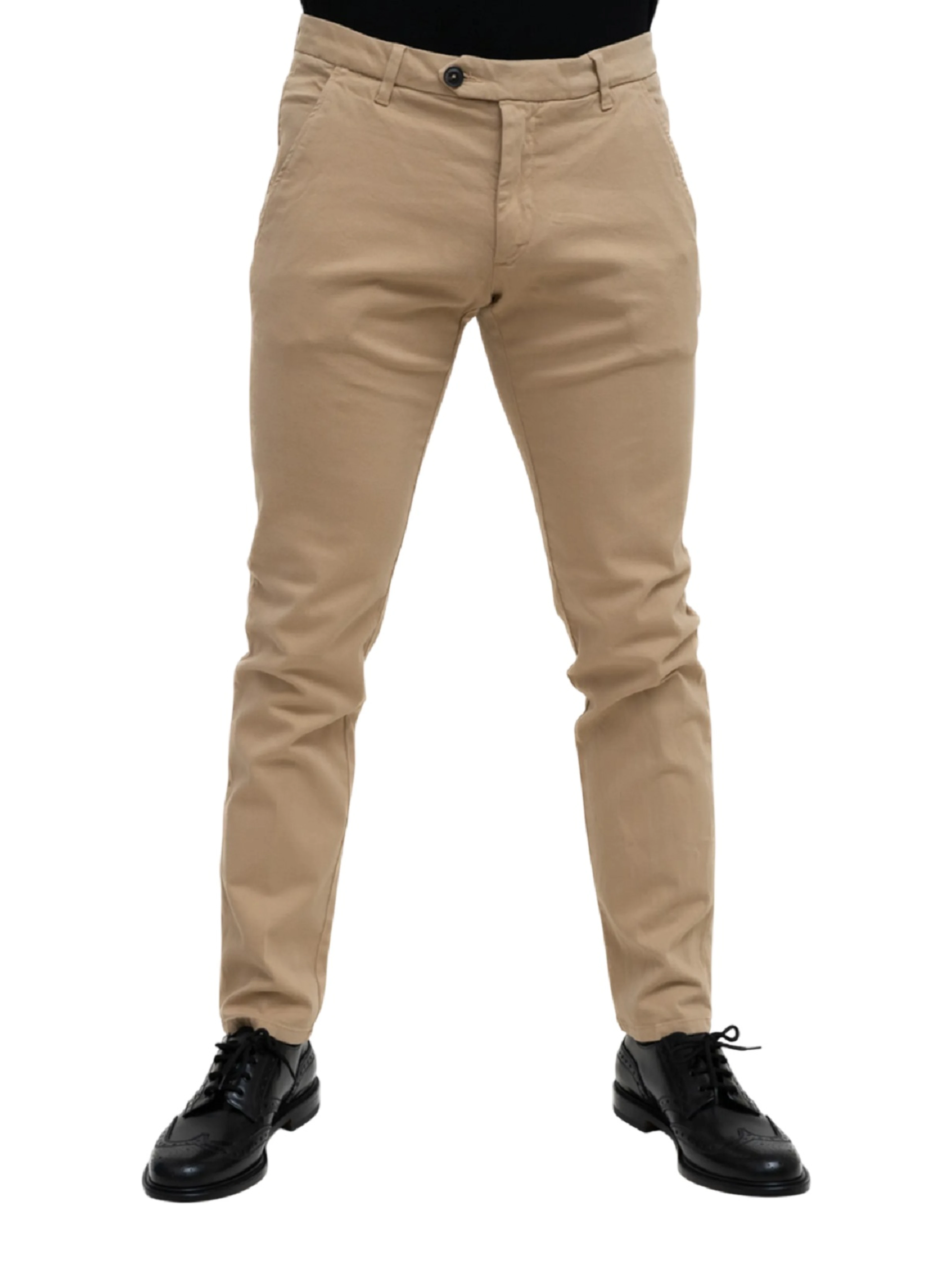 Beige chino pants