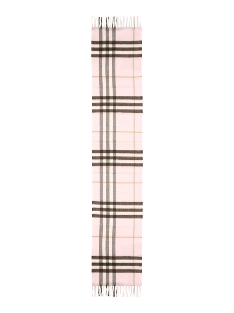 CASHMERE CHECK SCARF